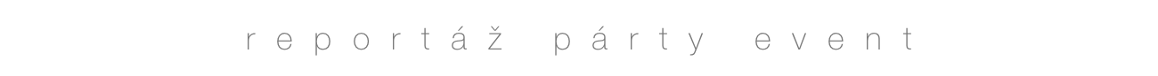 reportáž párty event